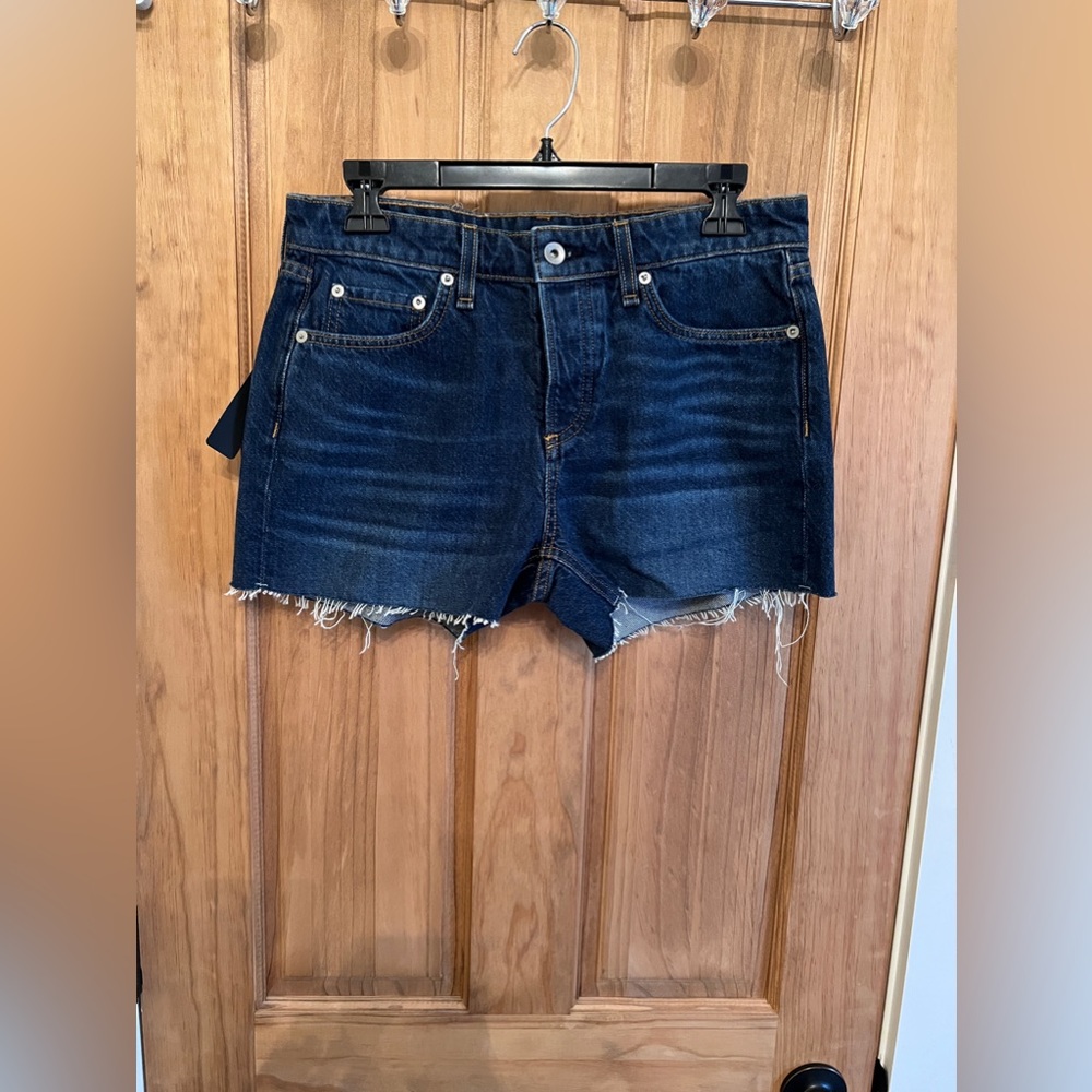 Rag & Bone dark denim shorts